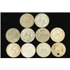 Image 2 : 10 ASSORTED 1958-1966 MEXICO .100 SILVER PESOS