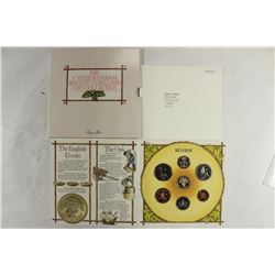 1987 UNITED KINGDOM BRILLIANT UNC COIN COLLECTION