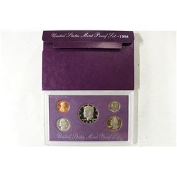 1988 US PROOF SET (WITH BOX)