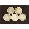 Image 1 : 1882,86,2-87 & 88 SEATED LIBERTY DIME
