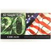 Image 2 : 2008 CHICAGO $2 SINGLE NOTE 2003-A $2 FRN SERIAL