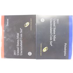 2011 US MINT SET (UNC) P/D