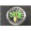 Image 2 : 2005 CANADA COLORED $5 MAPLE LEAF 1 OZ. FINE