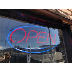 NEON OPEN SIGN