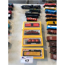ASSORTED SMALL SCALE MODEL TRAINS