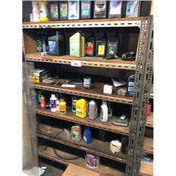 FLUID/PARTS CONTENTS ON SHELF