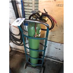 OXYGEN TANK ON CART