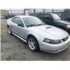 Image 2 : 2002 FORD MUSTANG, GREY, 2DRCP, GAS, AUTOMATIC, VIN#1FAFP40422F239541, 226,913KMS,