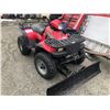 Image 1 : RED 1999 POLARIS SPORTSMAN 500 4X4 QUAD WITH SNOW PLOW & WARN WINCH VIN: 4XACH50A9XA020433