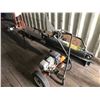 Image 2 : GRIPO PORTABLE GAS HYDRAULIC LOG SPILTTER ON TRAILER WITH HONDA 5 HP MOTOR