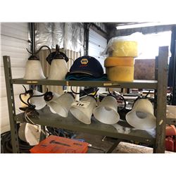 ASSORTED LIGHTS, HATS & MORE