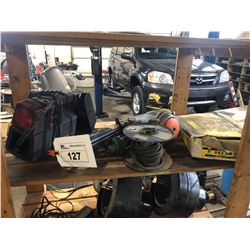 PASLODE NAIL GUN, AIR COMPRESSOR & HARDWARE