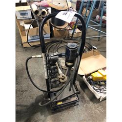 ULTRA PRO HYDRAULIC EXHAUST PIPE EXPANDER SYSTEM WITH ASSORTED TIPS