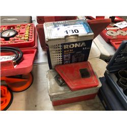 RONA BIT SHARPENER & ASSORTED DRILL BITS