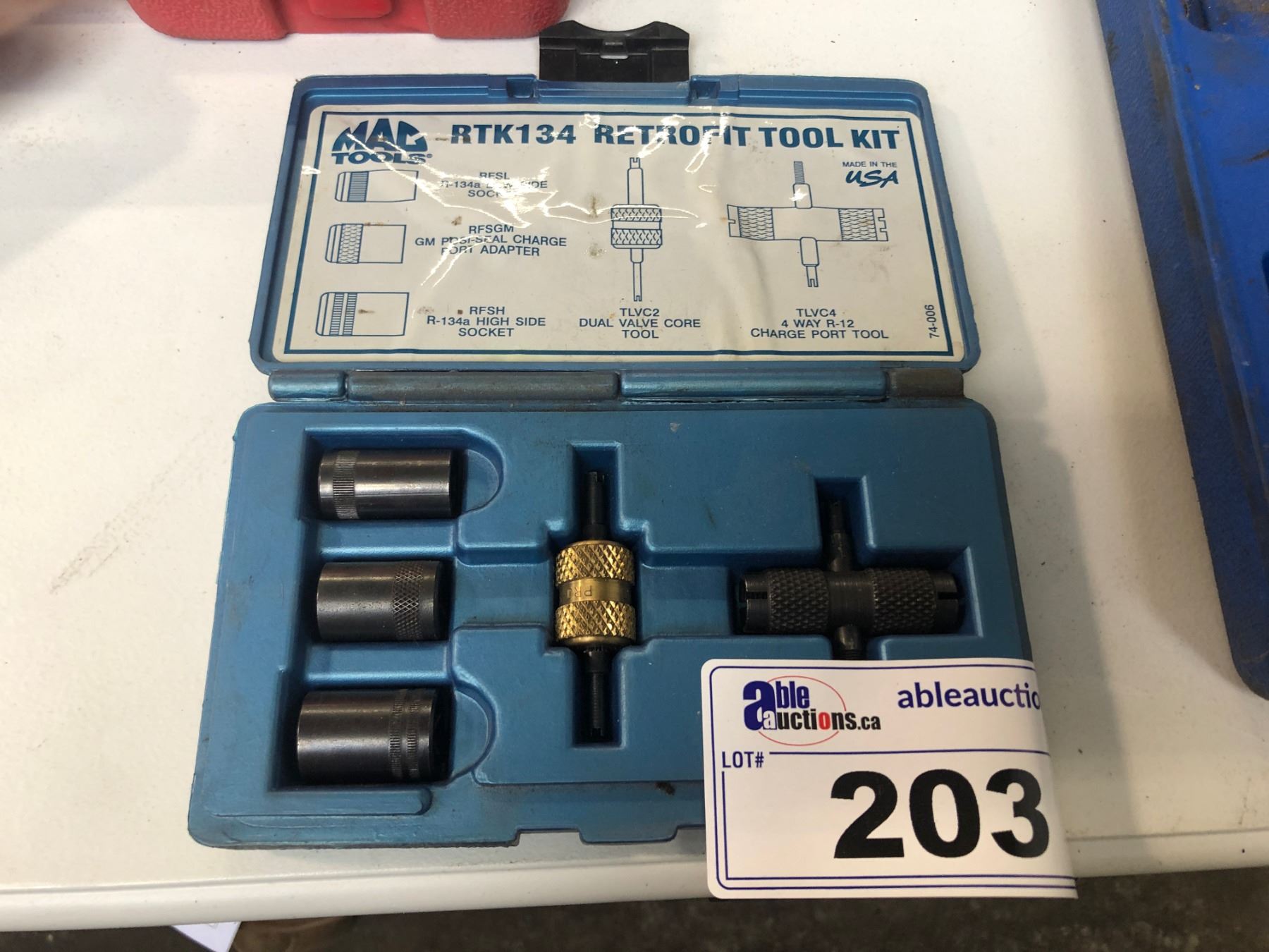 Retrofitting Tools MAC TOOLS RTK134 RETROFIT TOOL KIT - Able Auctions