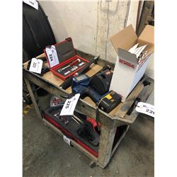 MOBILE 2 TIER SHOP CART