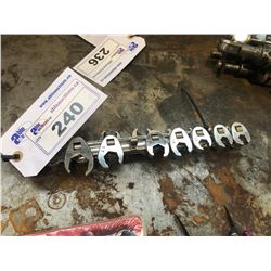 PAIR OF ULTRA PRO CROWS FOOT WRENCH SETS