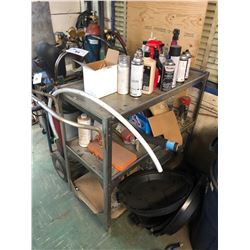 METAL MOBILE 3 TIER SHOP CART