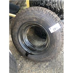 8-14.5 TRAILER TIRE ON RIM