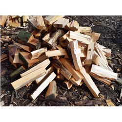 CHOPPED 2 YEAR SEASONED HARDWOOD FIREWOOD (OUTSIDE)