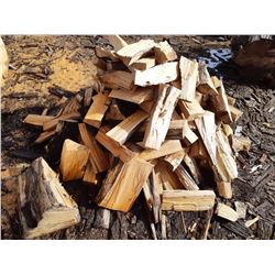 CHOPPED 2 YEAR SEASONED HARDWOOD FIREWOOD (IN SHOP)