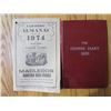 Image 1 : LOT OF 2 (THE COOPER DIARY) *1950* (FARMER'S ALMANAC) *1974*