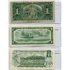 Image 2 : 3 CNDN $1 BANKNOTES *1937 BANK OF CANADA, 1957, 1973)