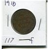 Image 1 : 1910 CNDN LARGE 1 CENT PC