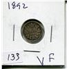 Image 1 : 1892 CNDN SMALL 5 CENT PC *SILVER*