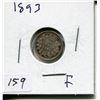 Image 1 : 1893 CNDN SMALL NICKEL (SILVER)