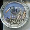 Image 1 : 2017 CNDN $10 COIN (FINE SILVER) *CANADA'S 150TH GREAT BLUE HERON*