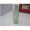Image 4 : FRAMED COKE AD & SMALL COKE BOTTLE