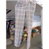 Image 1 : MEN'S PANTS (PLAID BELL BOTTOM) *W 34", L30"*