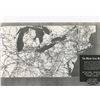 Image 2 : MAPS OF NORTH EAST U.S. & THE NEW YORK CENTRAL SYSTEM *REPRODUCTION* *LAMINATED*