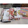 Image 11 : LOT OF BOOKS, MAGAZINES (MARTHA STEWART, CANADIAN LIVING, ETC)