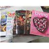 Image 8 : LOT OF BOOKS, MAGAZINES (MARTHA STEWART, CANADIAN LIVING, ETC)