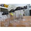 Image 2 : LOT OF KITCHEN CANISTERS (4 NEW SEALED)