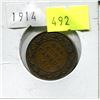 Image 1 : 1914 CNDN LARGE PENNY