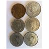 Image 2 : LOT OF 6 CNDN NICKELS (1942, 44, 46, 47, 51, 52)