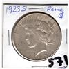 Image 1 : 1923S USA PEACE DOLLAR (SILVER)