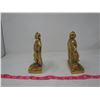 Image 2 : BRASS FISHERMEN BOOKENDS