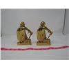 Image 3 : BRASS FISHERMEN BOOKENDS