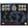 Image 1 : 2000 SET OF RCM 25 CENT PCS (QTY 12)