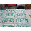 Image 4 : LICENSE PLATES (SASKATCHEWAN) *QTY 17* (ASST'D 1973 & UP)