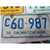 Image 6 : LICENSE PLATES (SASKATCHEWAN) *QTY 7* (1968, 1976, FARM 1967)