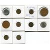 Image 4 : LOT OF FOREIGN COINS (UK PENNIES, FRANCS, CROWN, ETC.) *QUANTITY 30*