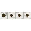 Image 1 : LOT OF 4 - 1919 CNDN LARGE 1 CENT PC & 1929, 1934, 1936 CNDN 1 CENT PC