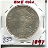 Image 1 : 1897 USA MORGAN DOLLAR (SILVER)