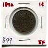 Image 1 : 1892 CNDN LARGE 1 CENT PC