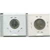 Image 2 : LOT OF 2 1968 CNDN 25 CENT PC & 1957 CNDN 10 CENT PC
